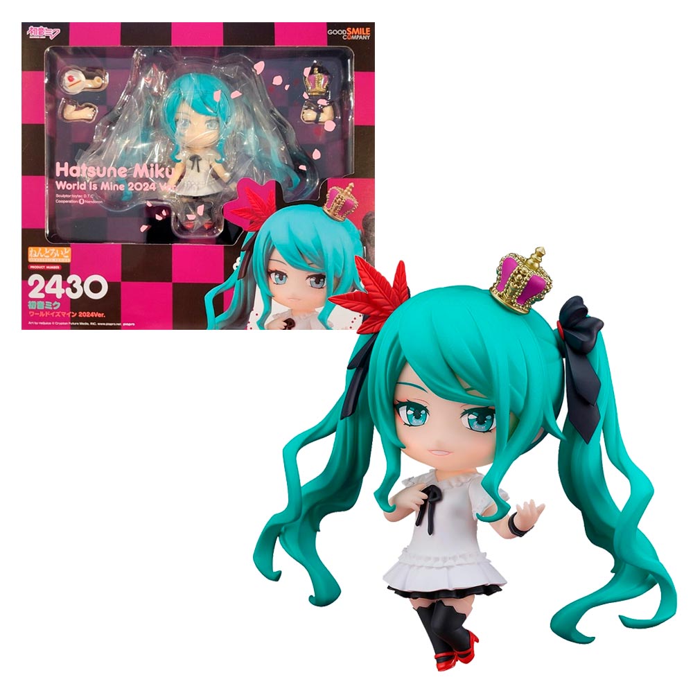 FIGURA NENDOROID HATSUNE MIKU: WORLD IS MINE 2024 VER. 2430 FIGURA NENDOROID HATSUNE MIKU: WORLD IS MINE 2024 VER. 2430